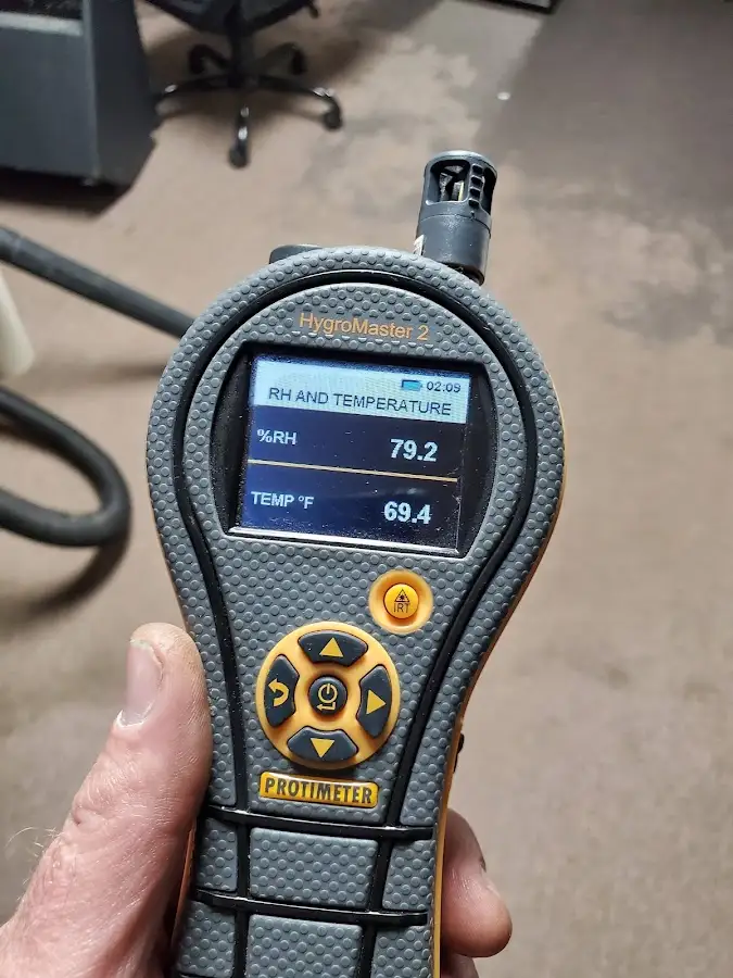 Moisture meter humidity assessment for Fire & Smoke Damage Restoration in Calumet